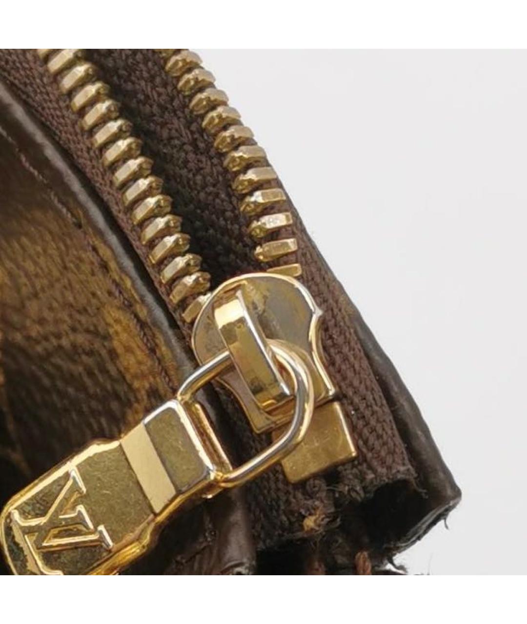 LOUIS VUITTON Коричневая сумка через плечо, фото 5