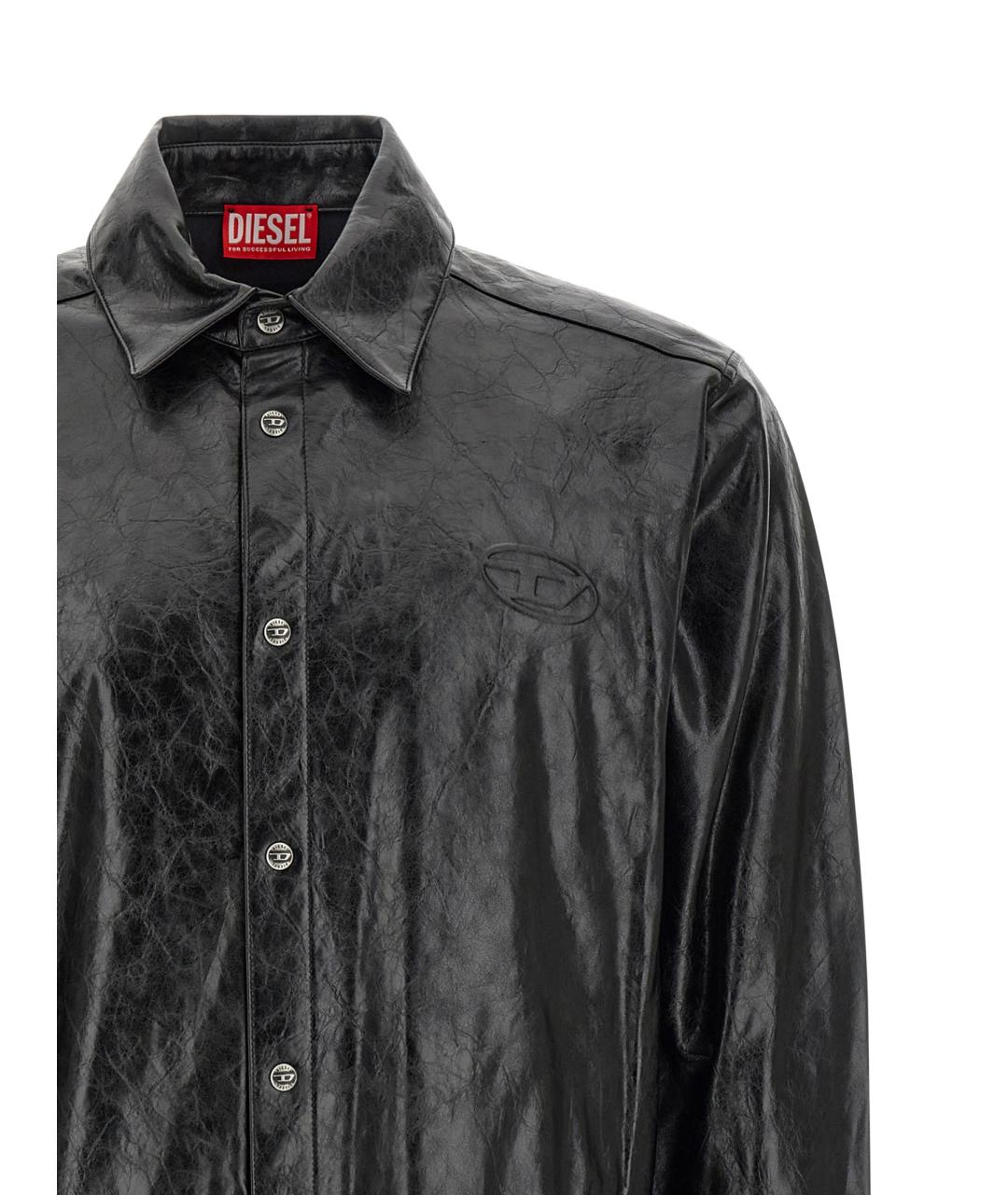 DIESEL Черная кэжуал рубашка, фото 3