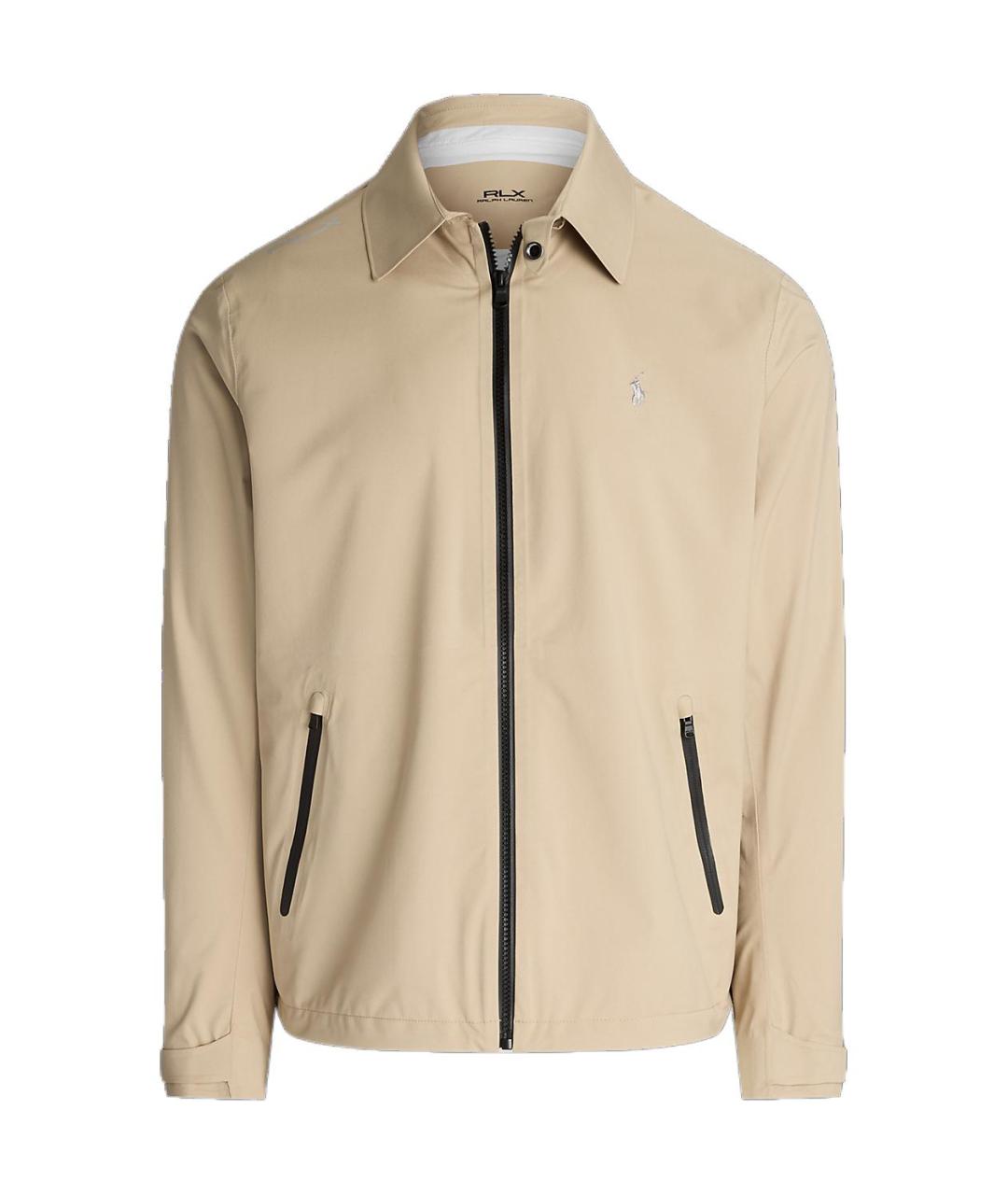 POLO RALPH LAUREN Бежевая хлопковая куртка, фото 1