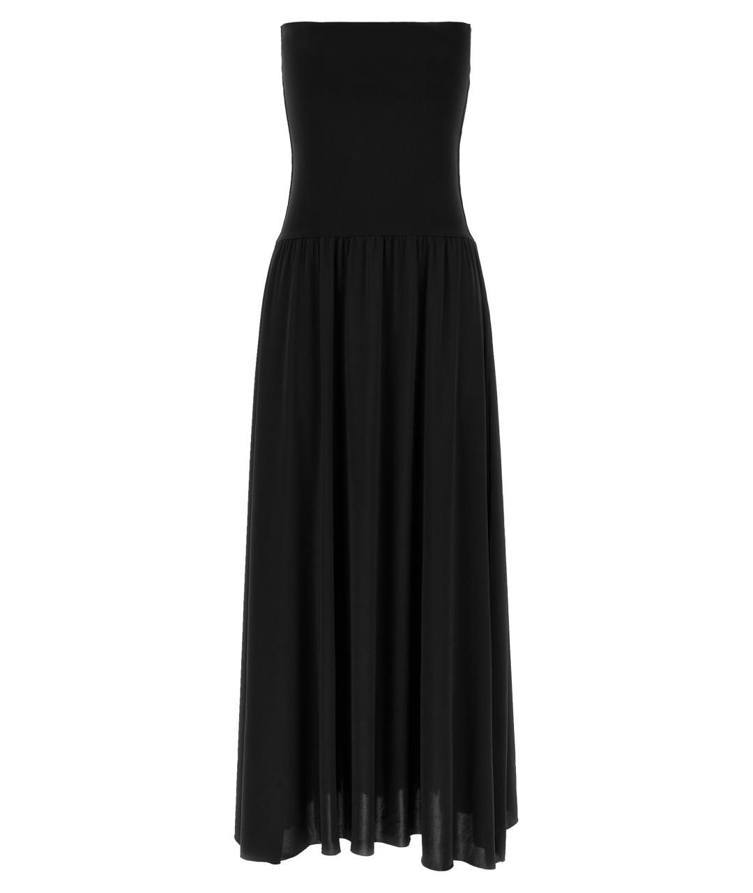 Eres Черное полиамидовое платье, фото 3