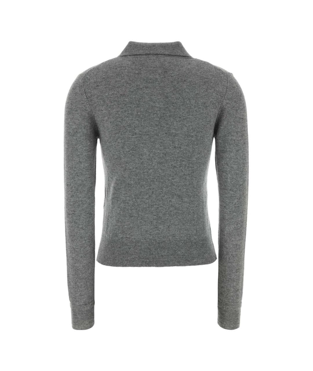 JIL SANDER Серая водолазка, фото 2