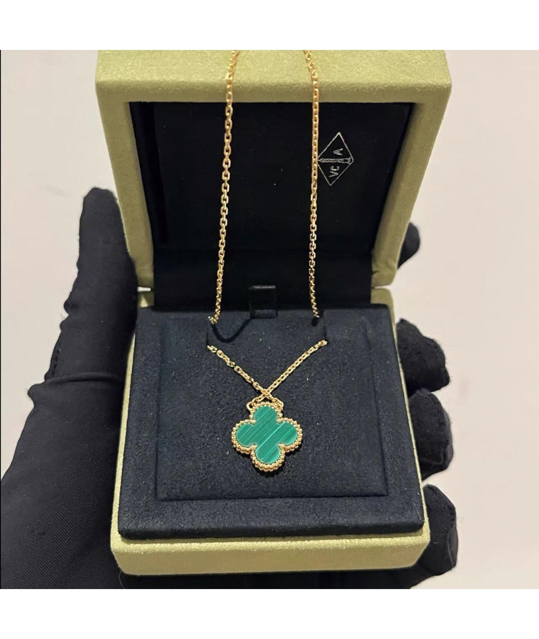 VAN CLEEF & ARPELS Зеленая подвеска, фото 4
