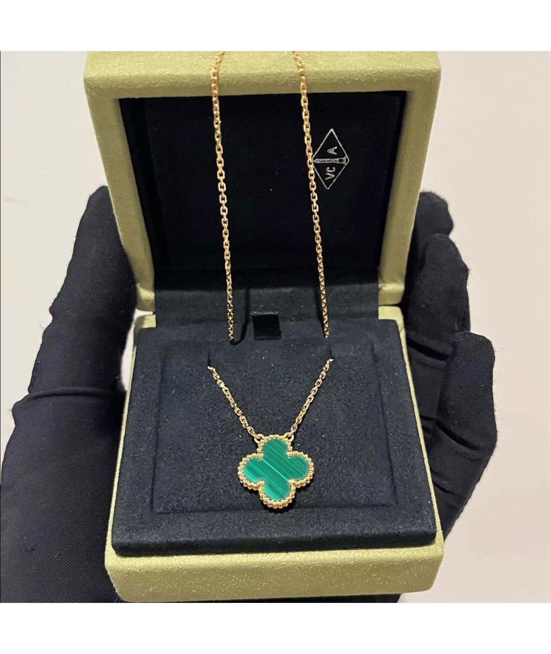 VAN CLEEF & ARPELS Зеленая подвеска, фото 2