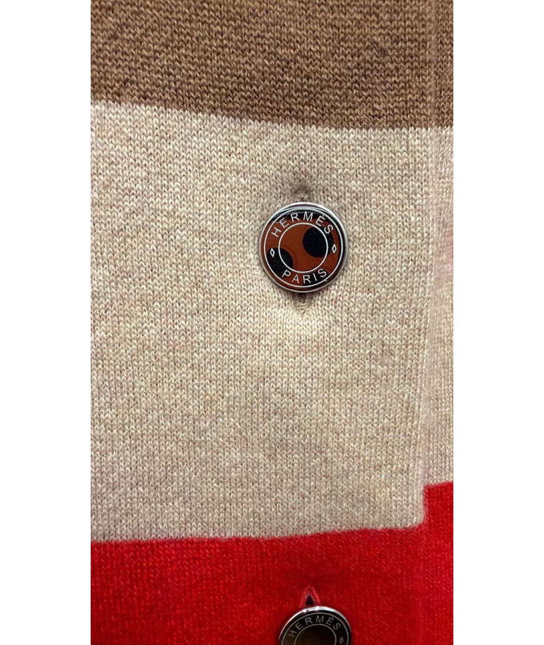 HERMES Мульти шерстяная куртка, фото 6