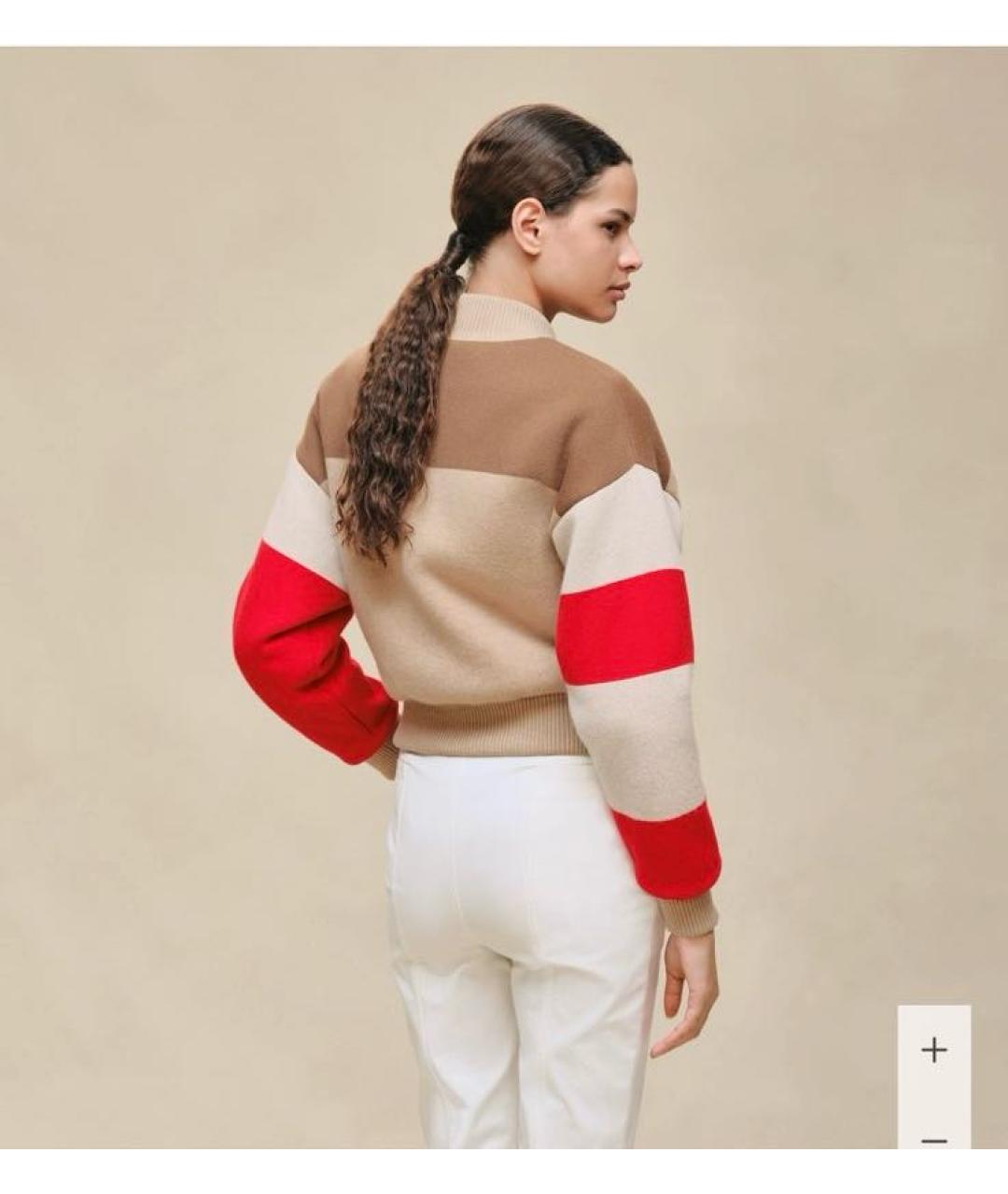 HERMES Мульти шерстяная куртка, фото 4