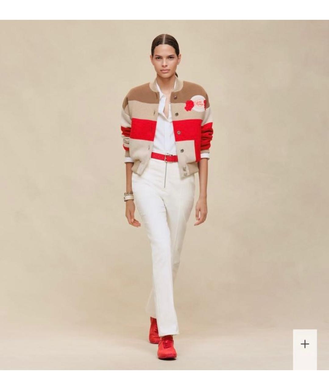 HERMES Мульти шерстяная куртка, фото 2