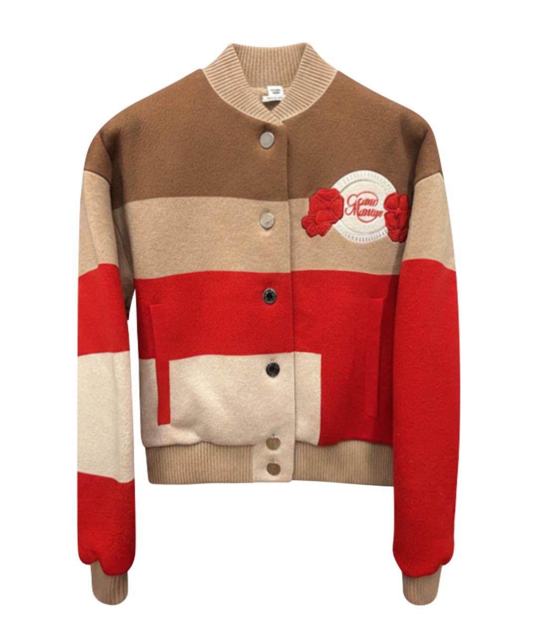 HERMES Мульти шерстяная куртка, фото 1