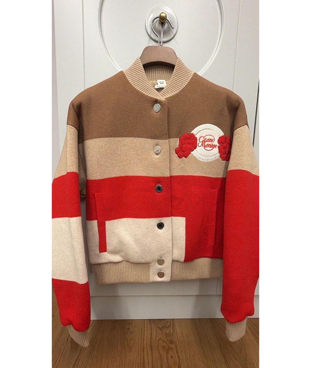 HERMES Мульти шерстяная куртка, фото 9