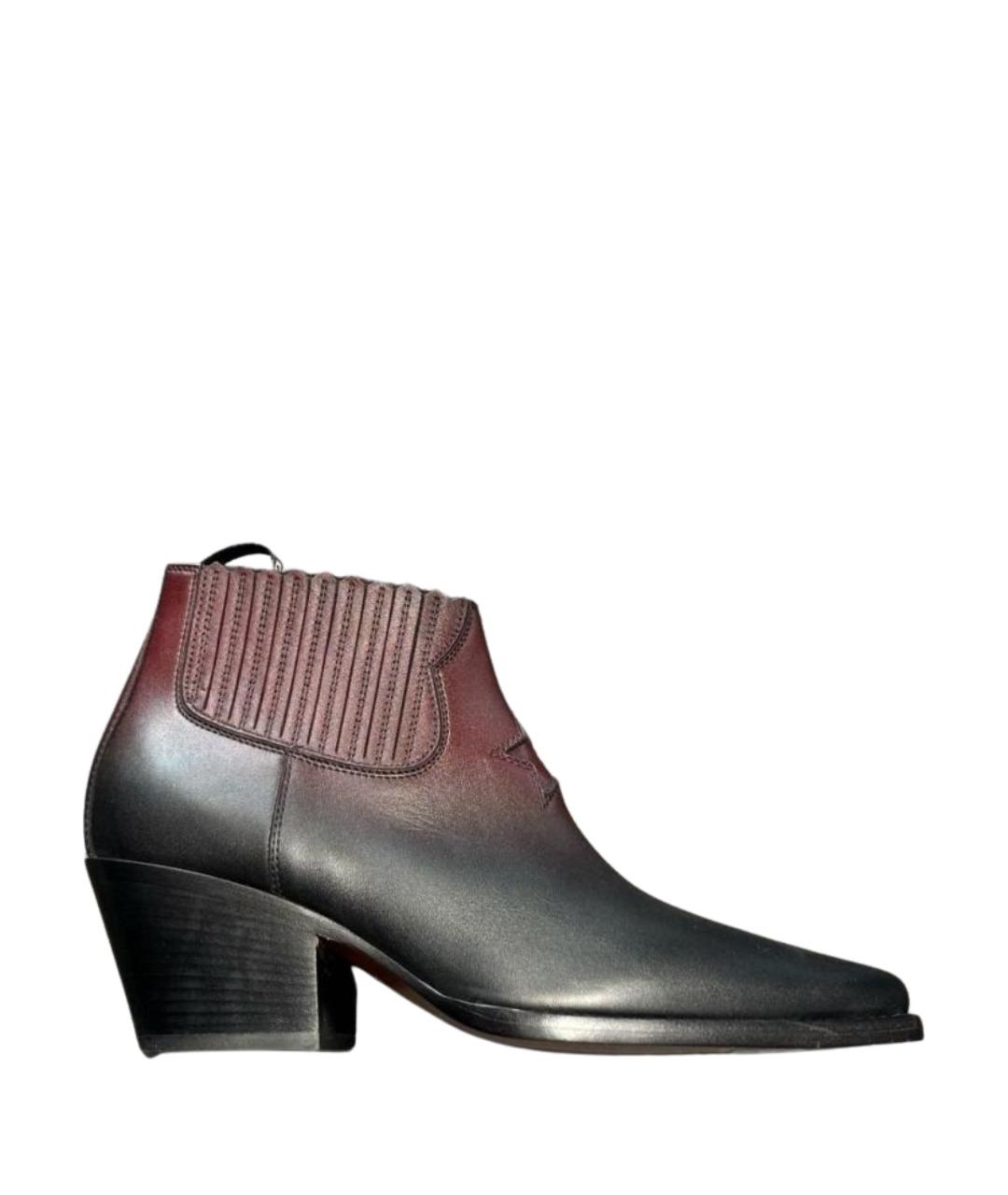 CHRISTIAN DIOR Мульти кожаные ботинки, фото 1