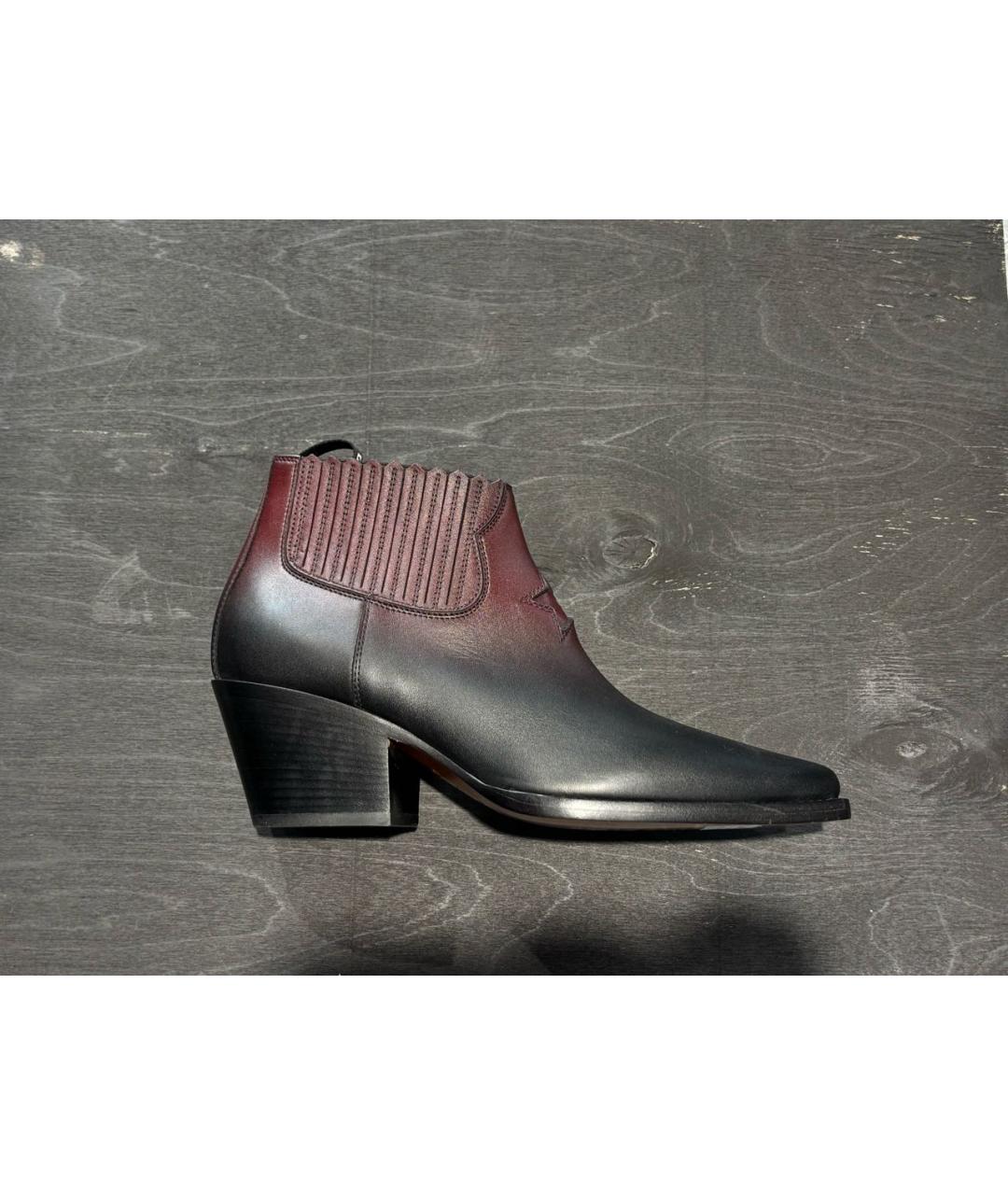 CHRISTIAN DIOR Мульти кожаные ботинки, фото 6