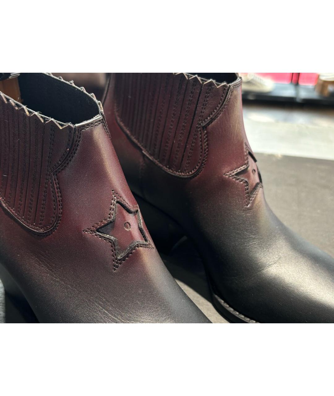 CHRISTIAN DIOR Мульти кожаные ботинки, фото 3