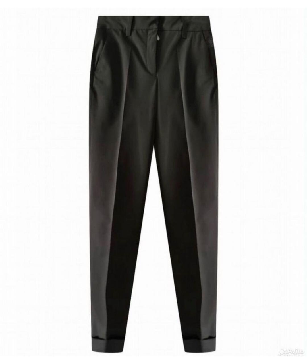 BELSTAFF Черные полиэстеровые брюки узкие, фото 5