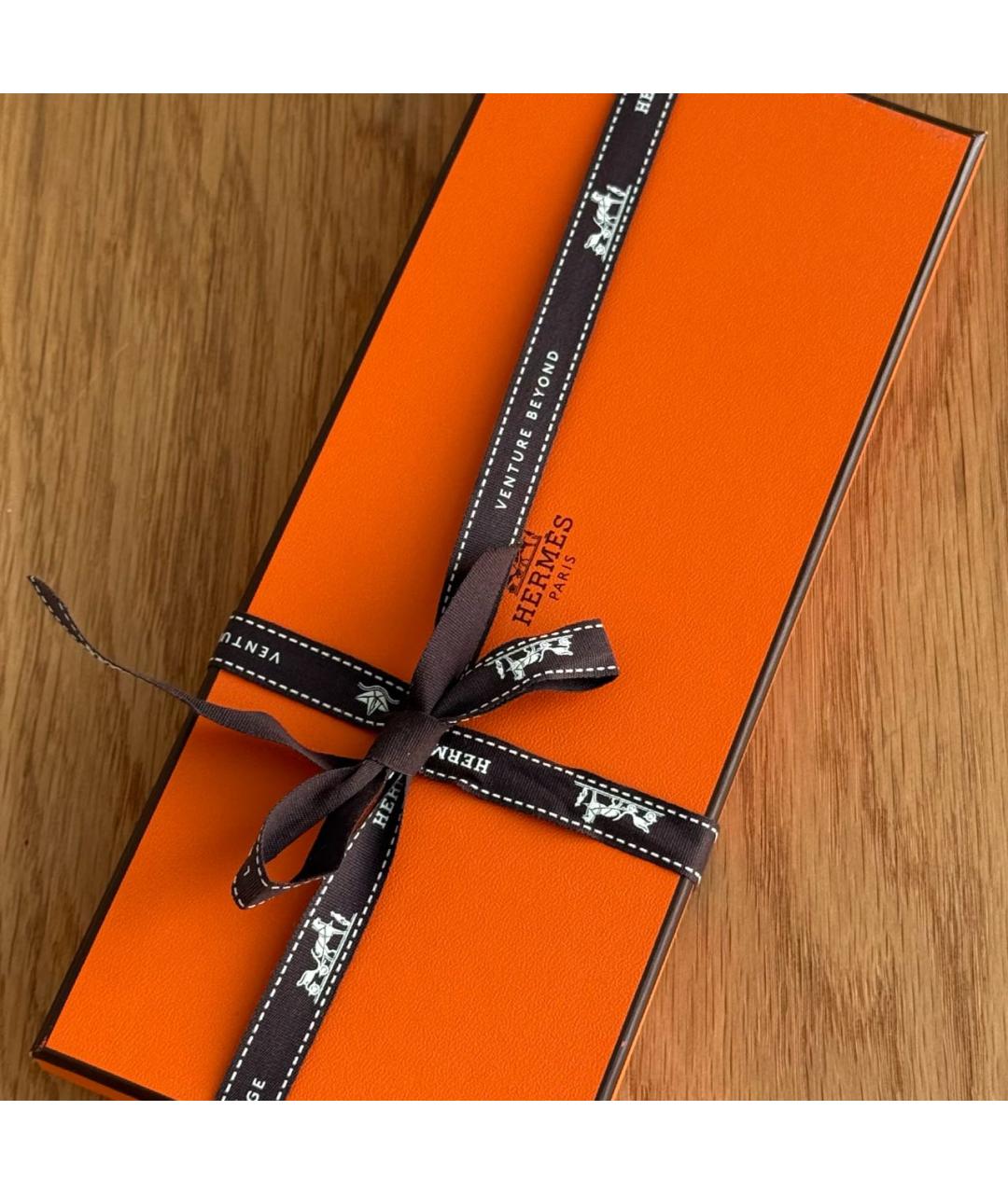 HERMES Черный брелок, фото 4