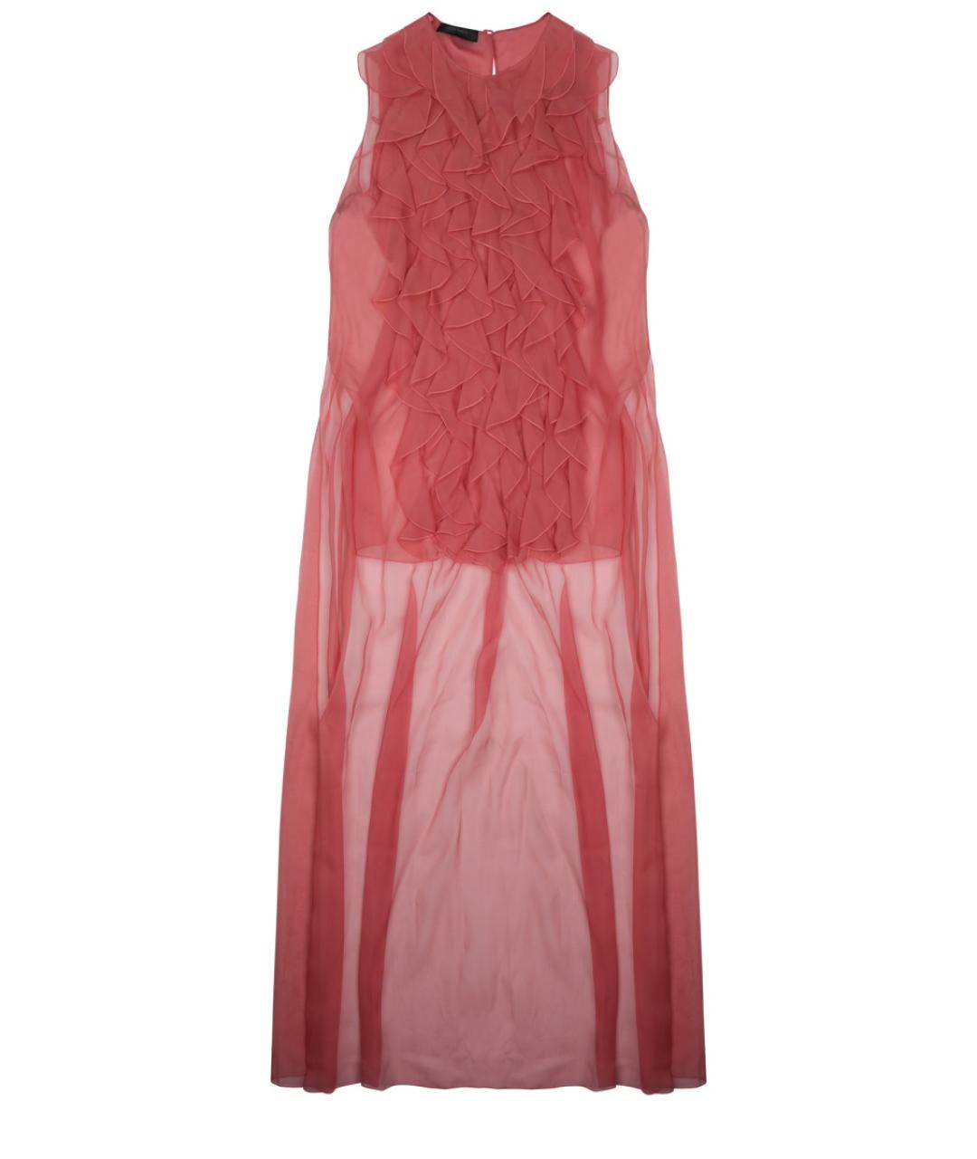 ALBERTA FERRETTI Розовая шелковая блузы, фото 1