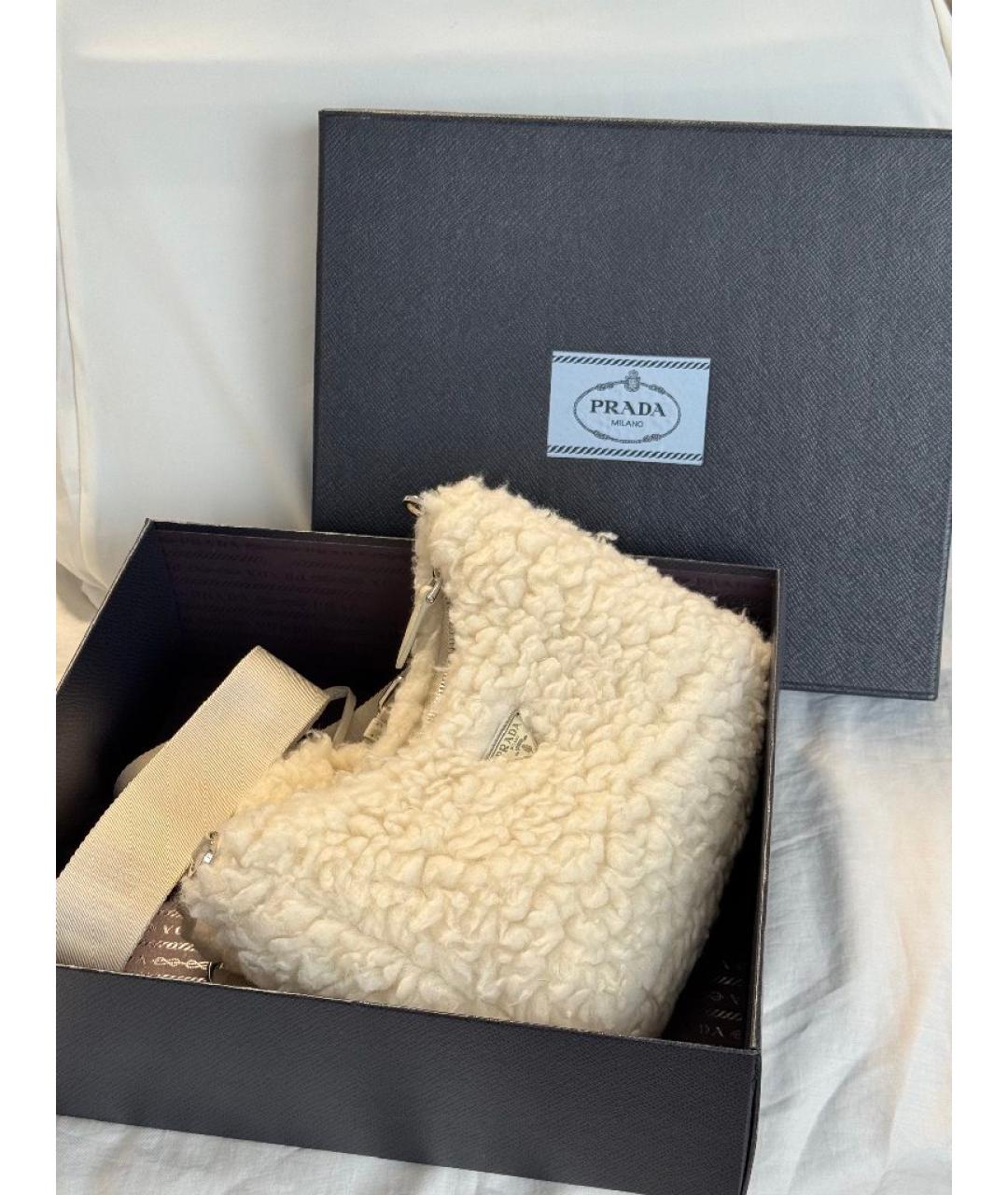 PRADA Шерстяная сумка через плечо, фото 8