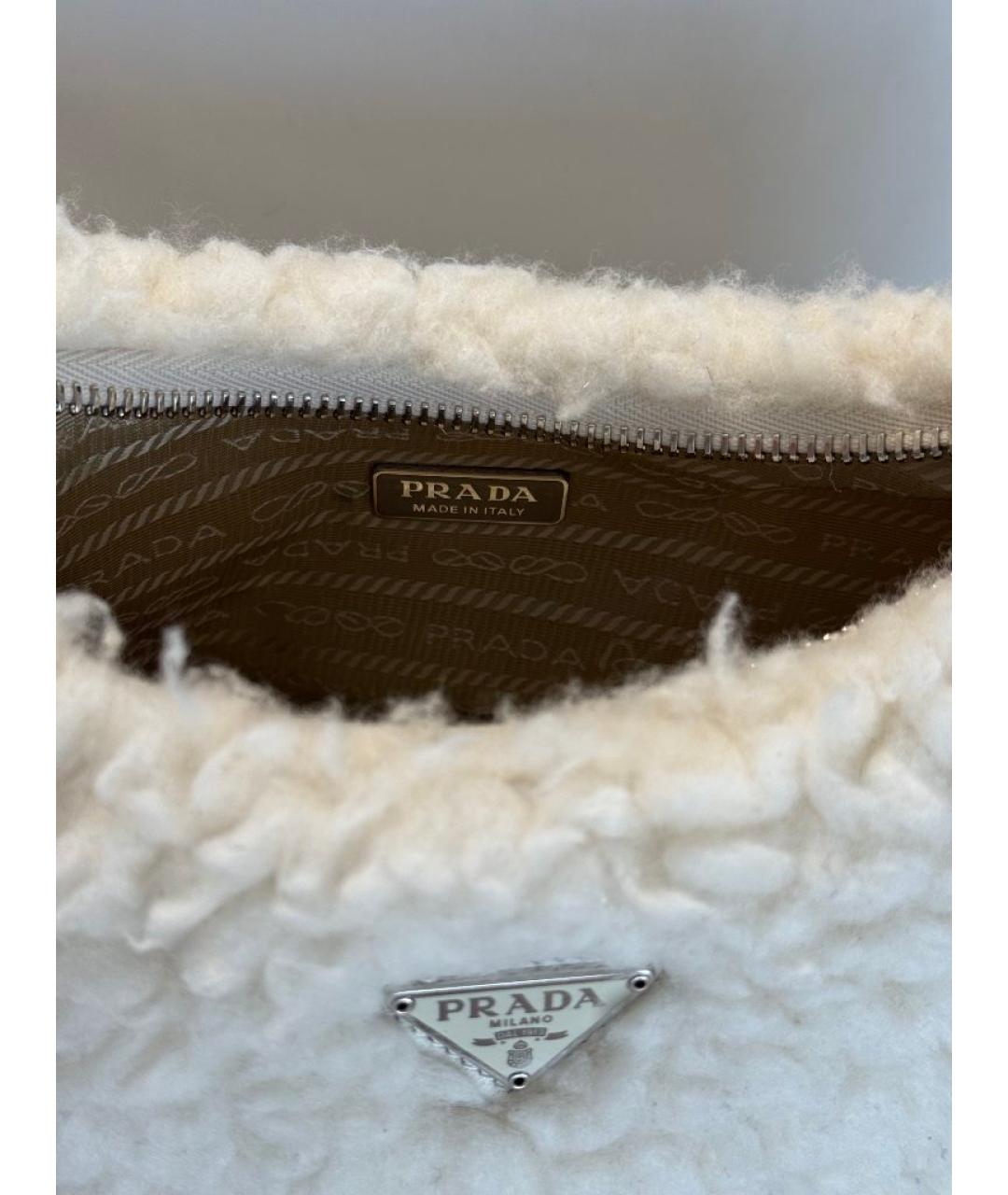 PRADA Шерстяная сумка через плечо, фото 4