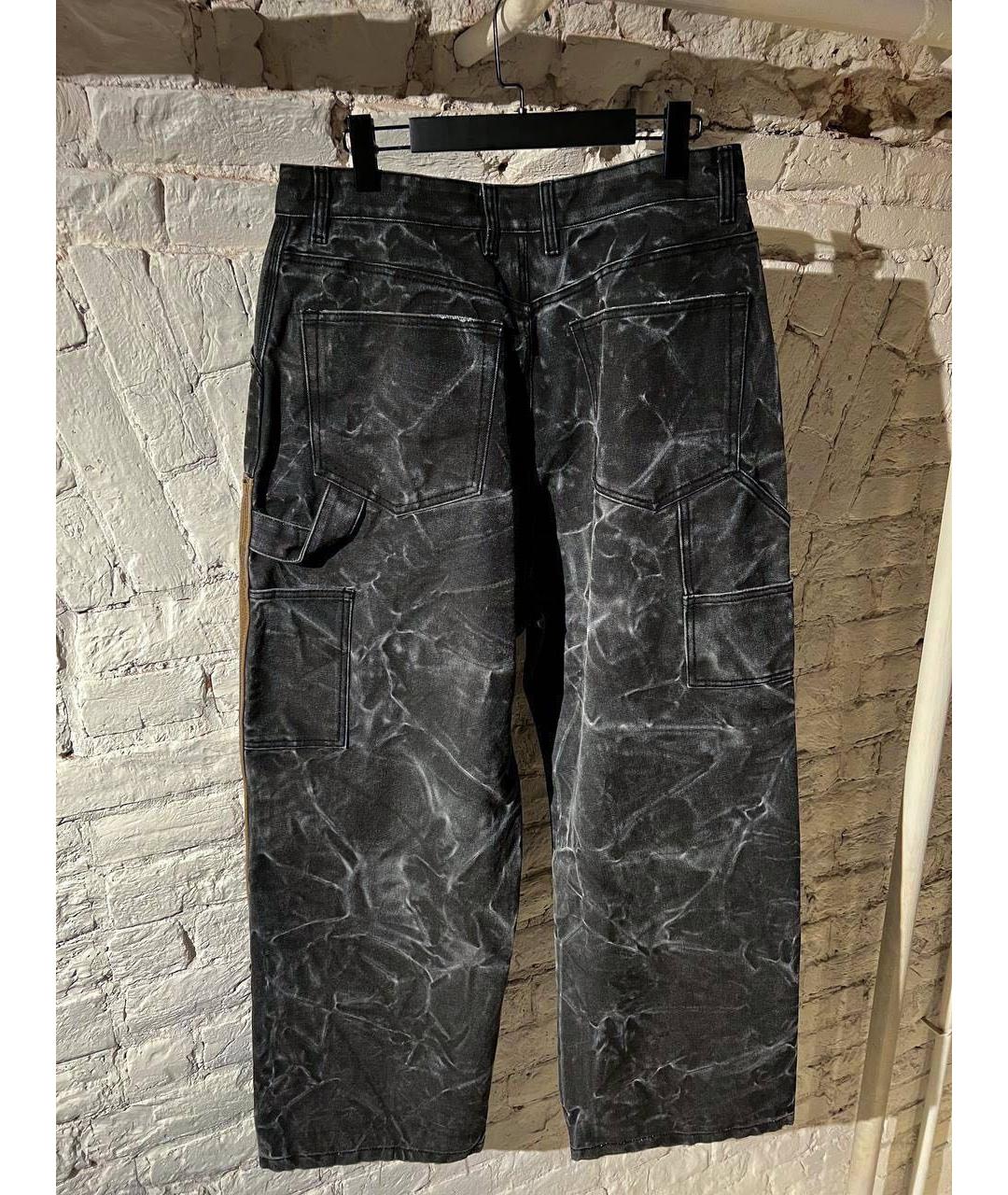 WE11DONE Антрацитовые джинсы, фото 2