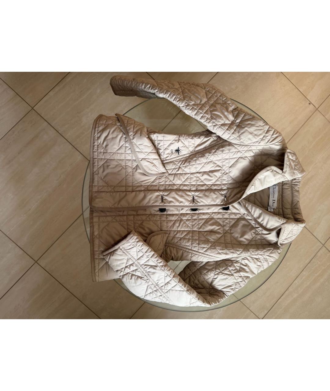 CHRISTIAN DIOR Бежевая куртка, фото 7