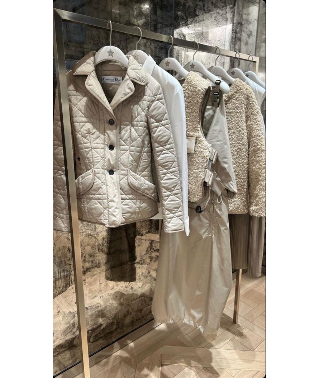 CHRISTIAN DIOR Бежевая куртка, фото 6