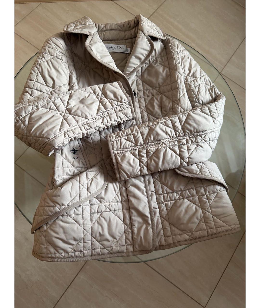 CHRISTIAN DIOR Бежевая куртка, фото 4