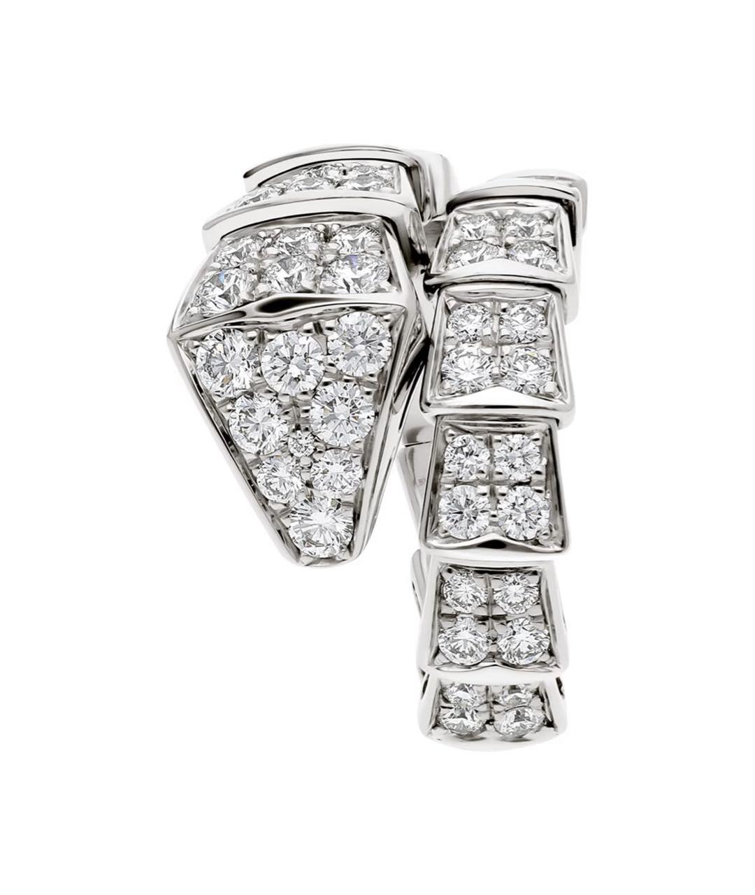 BVLGARI Серебряное кольцо из белого золота, фото 2