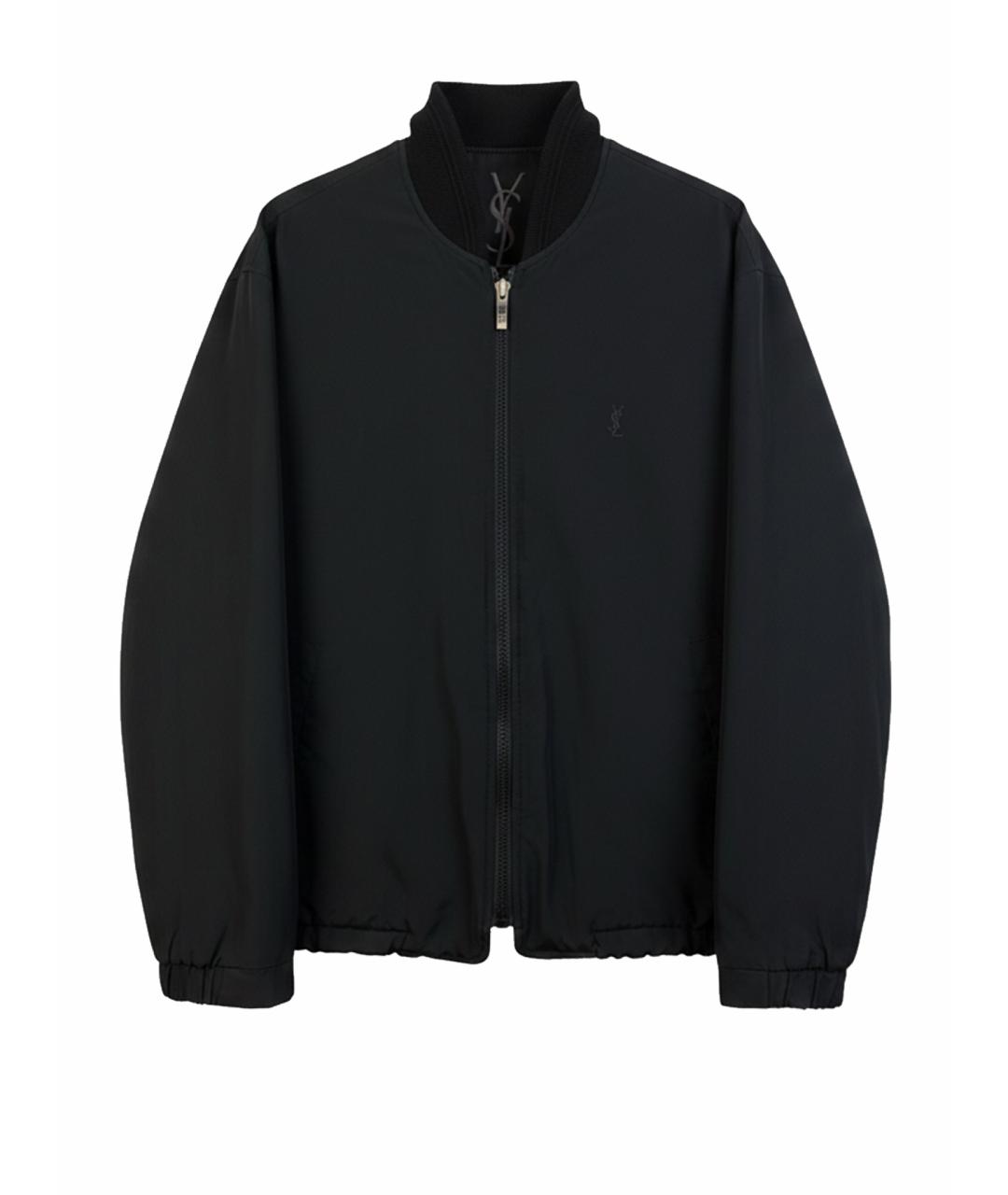 SAINT LAURENT Черная куртка, фото 1