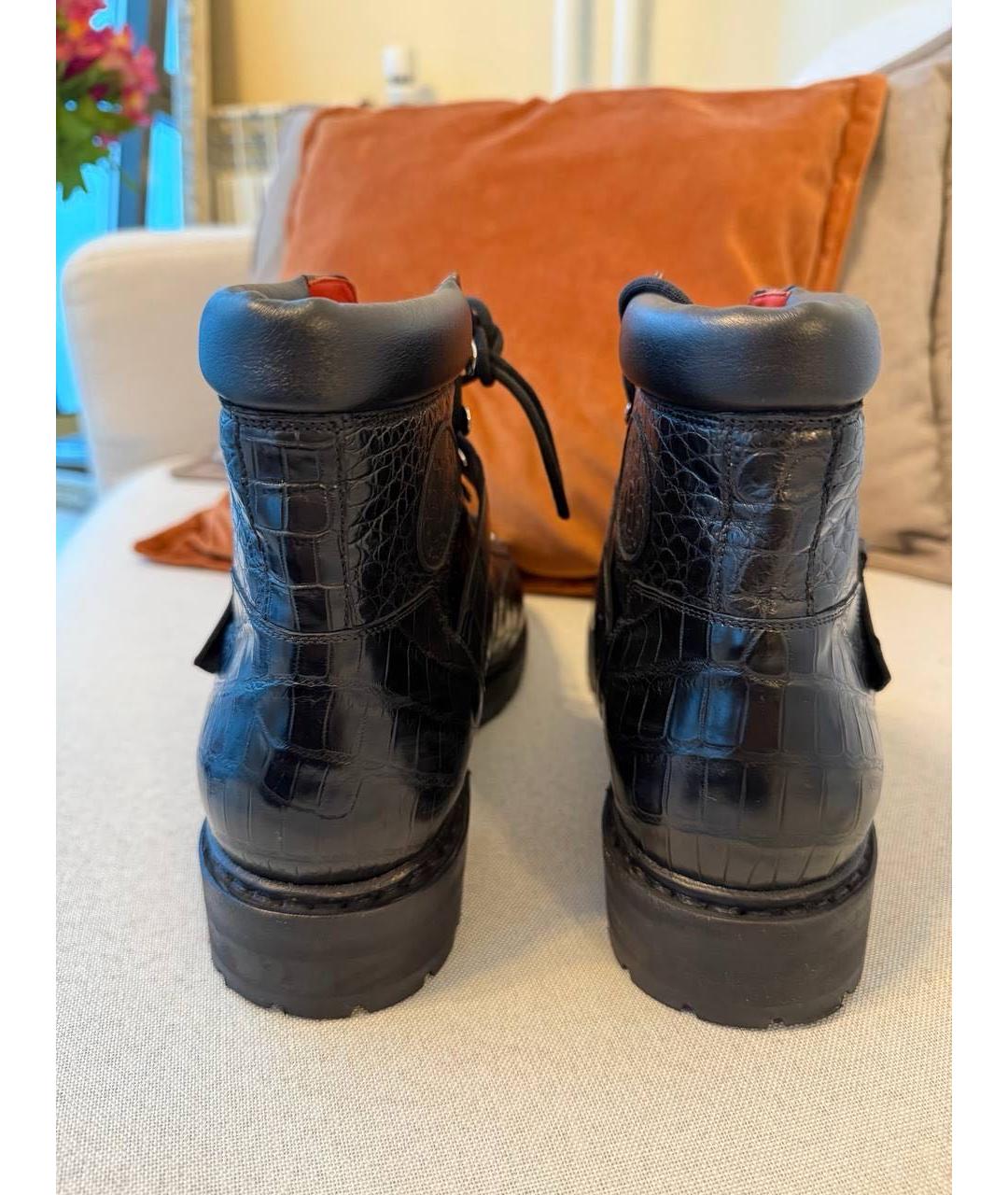 HERMES Кожаные высокие ботинки, фото 3