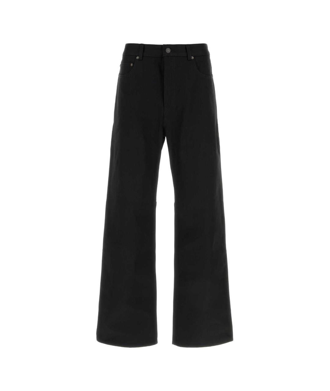 BALENCIAGA Черные хлопковые джинсы, фото 1