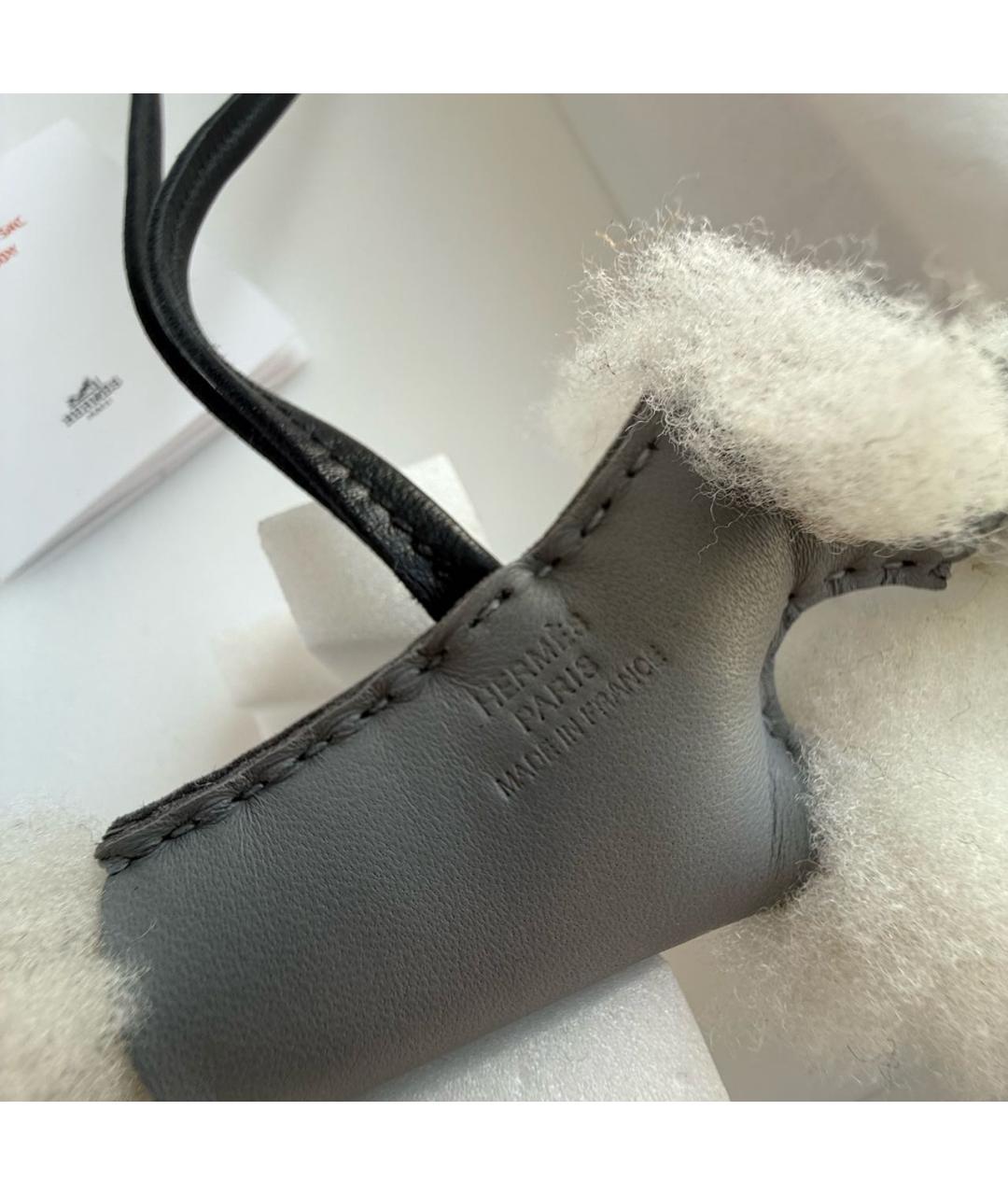 HERMES Голубой брелок, фото 4