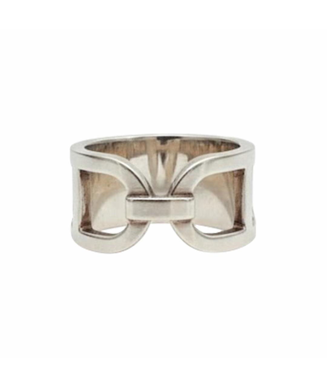 HERMES Серебряное серебряное кольцо, фото 1