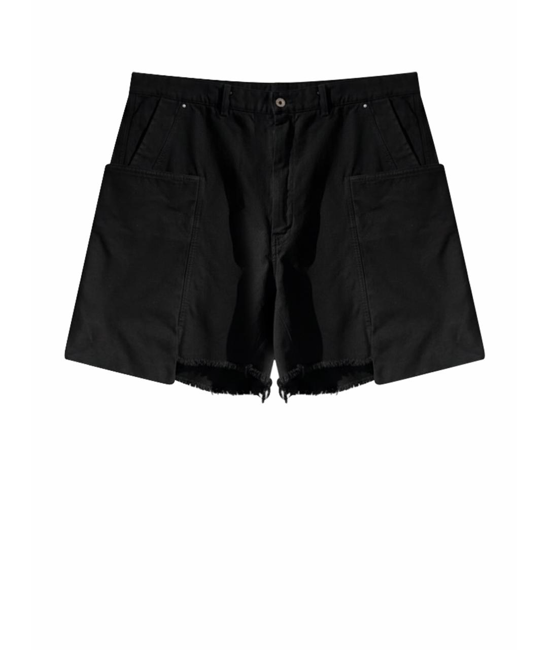 RICK OWENS Черные шорты, фото 1