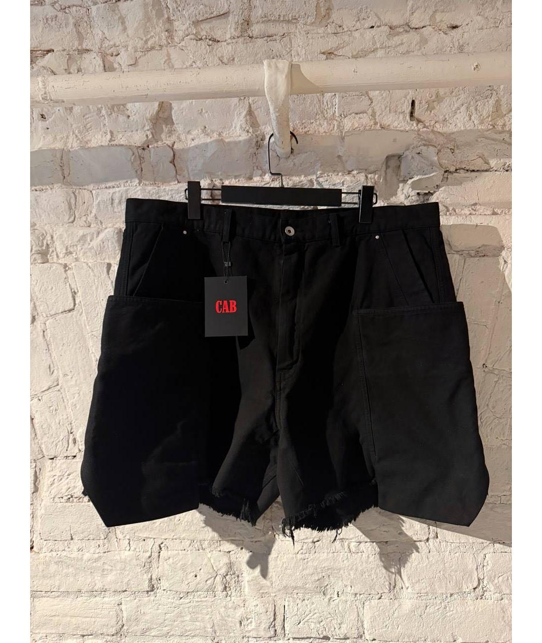 RICK OWENS Черные шорты, фото 3