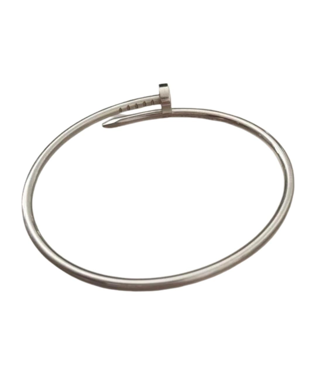 CARTIER Серебрянный браслет из белого золота, фото 1