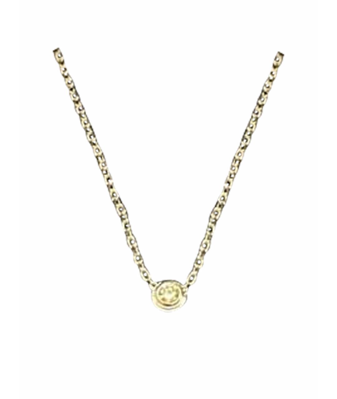 CARTIER Серебряное колье из белого золота, фото 1