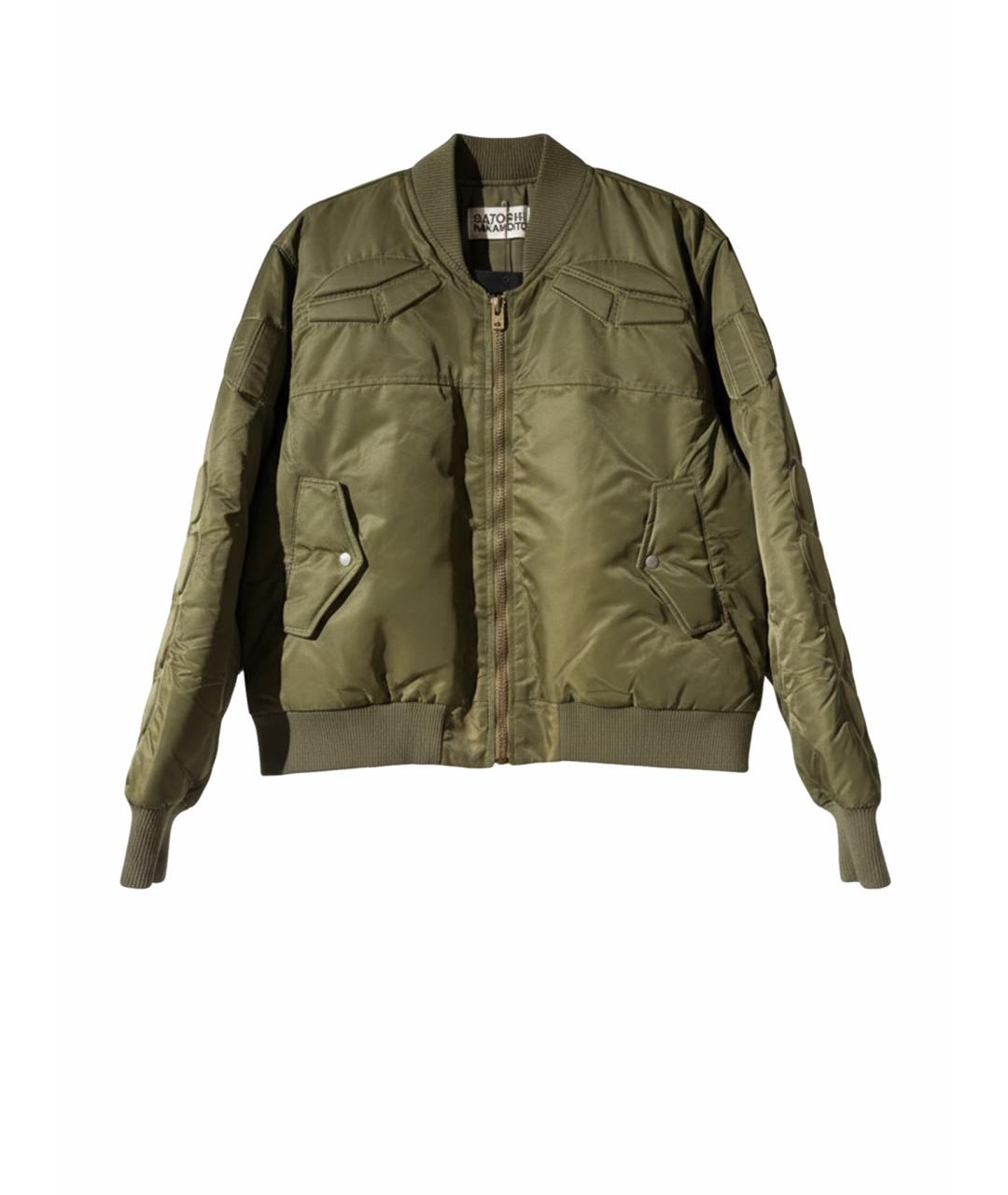 SATOSHI NAKAMOTO Хаки куртка, фото 1