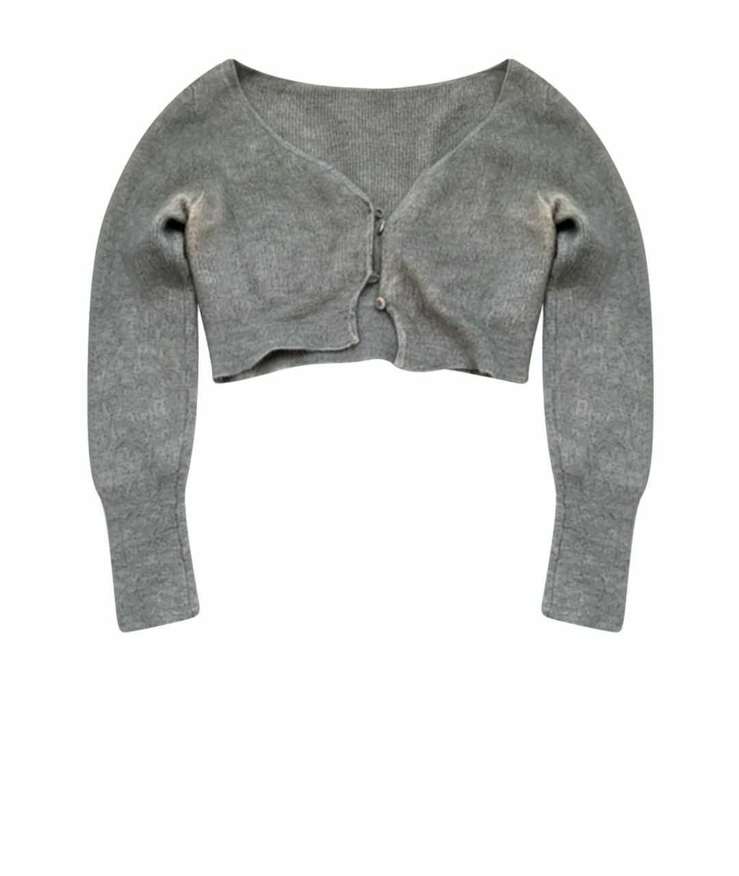 JACQUEMUS Зеленый шерстяной кардиган, фото 1