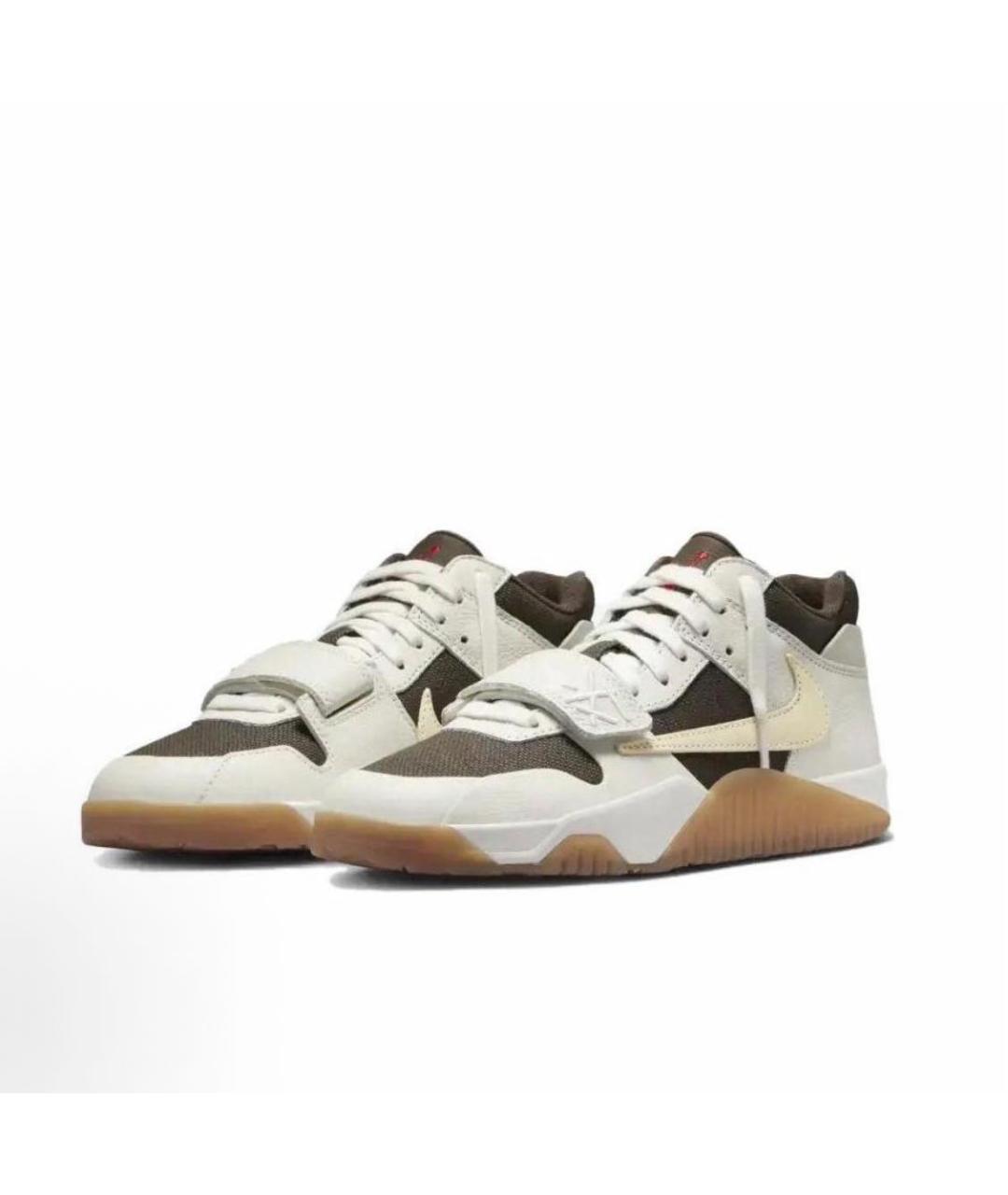 JORDAN Белые низкие кроссовки / кеды, фото 2