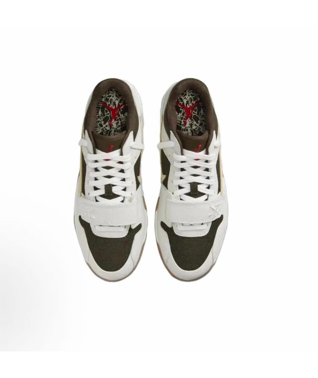 JORDAN Белые низкие кроссовки / кеды, фото 3