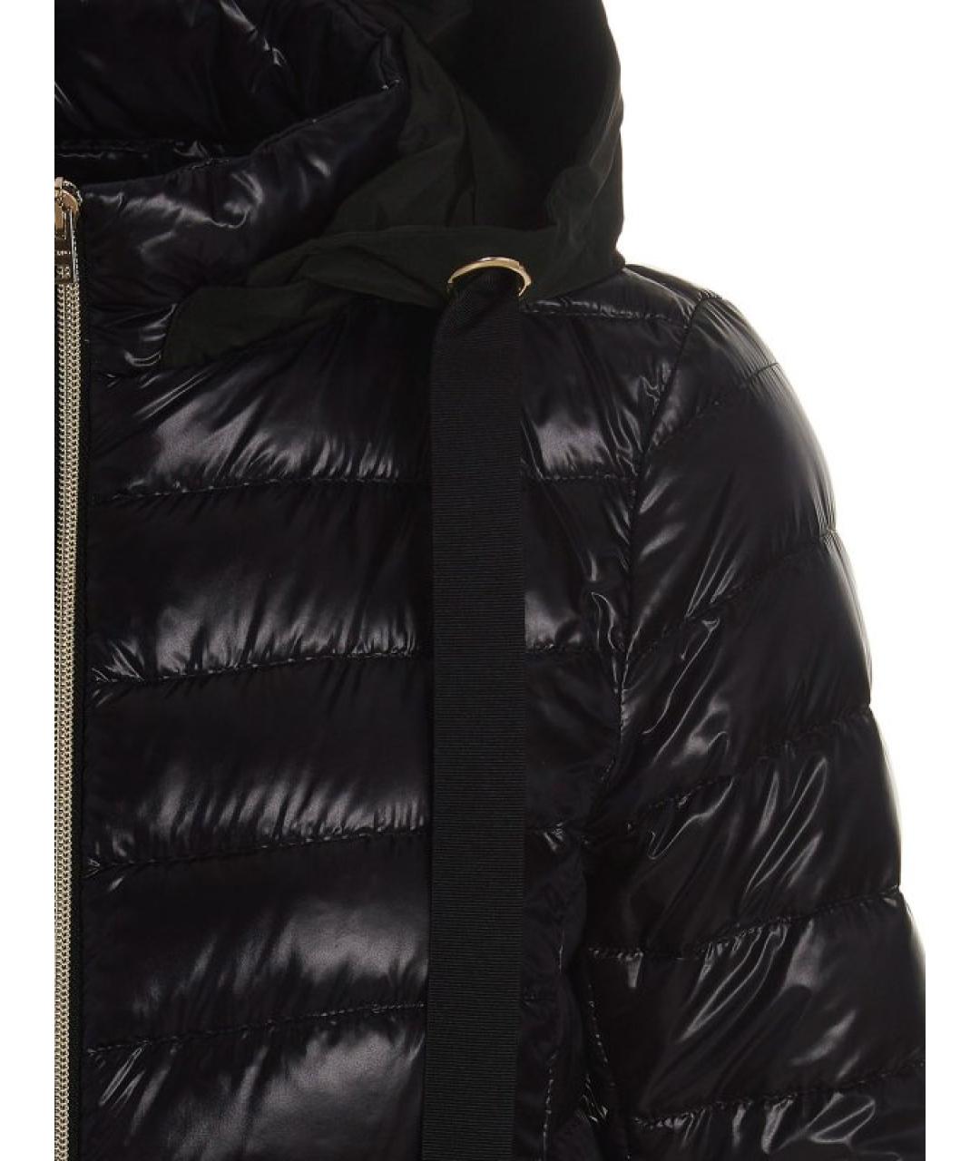 HERNO Черная полиамидовая куртка, фото 4