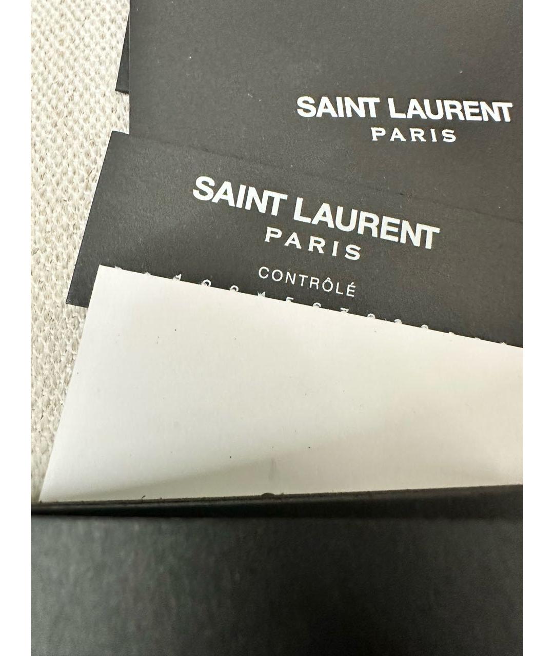 SAINT LAURENT Бежевая сумка тоут, фото 6