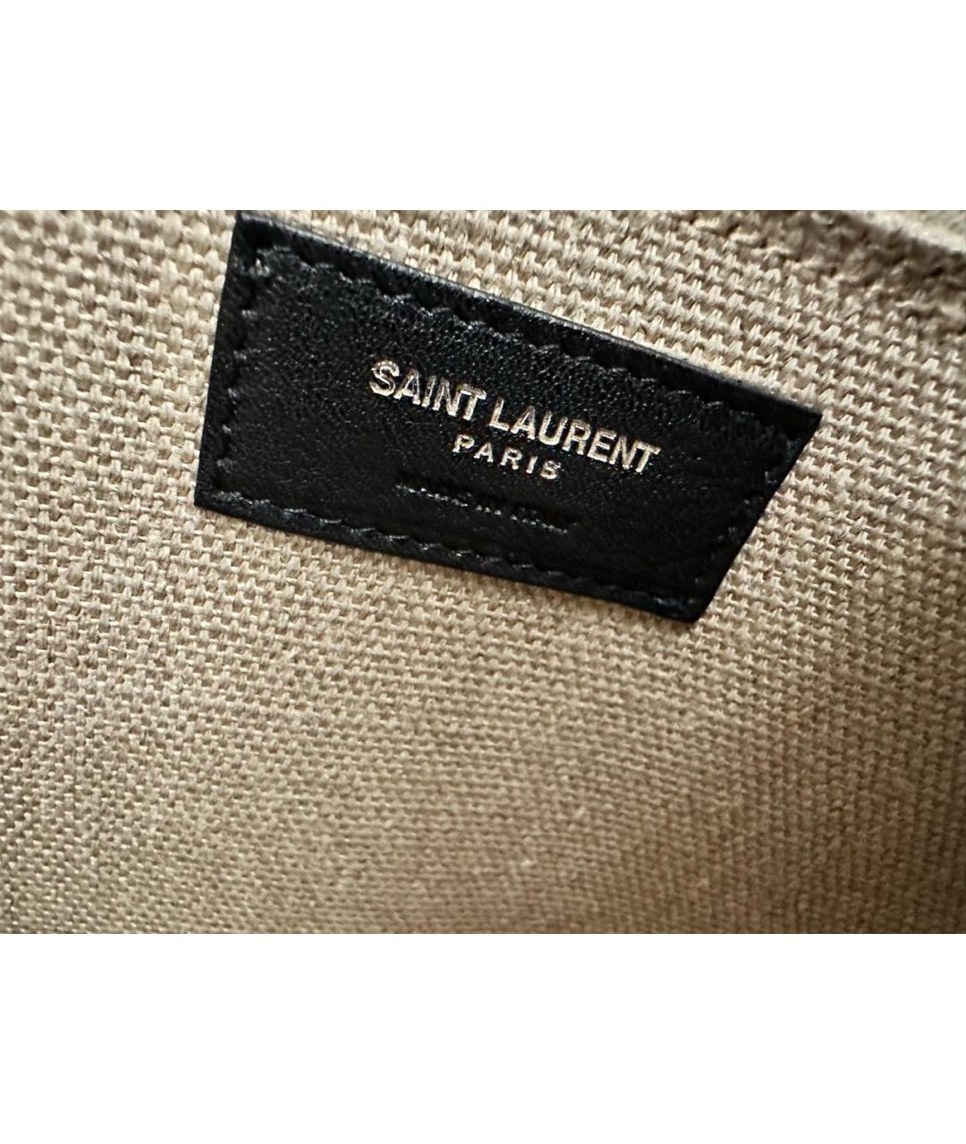 SAINT LAURENT Бежевая сумка тоут, фото 3
