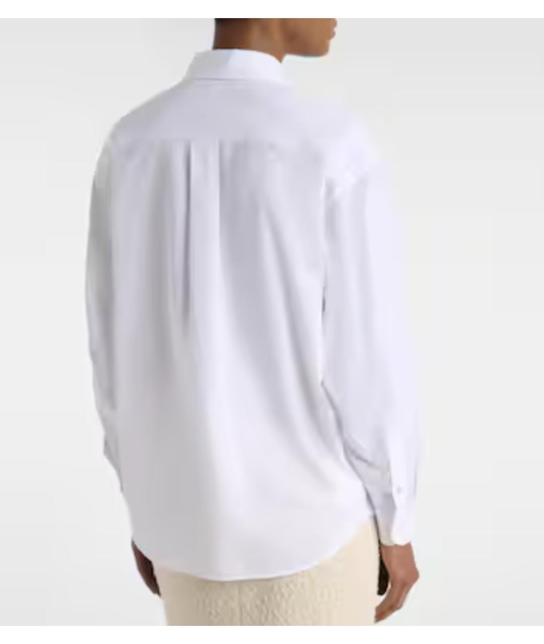 THE ROW Белая хлопковая рубашка, фото 3