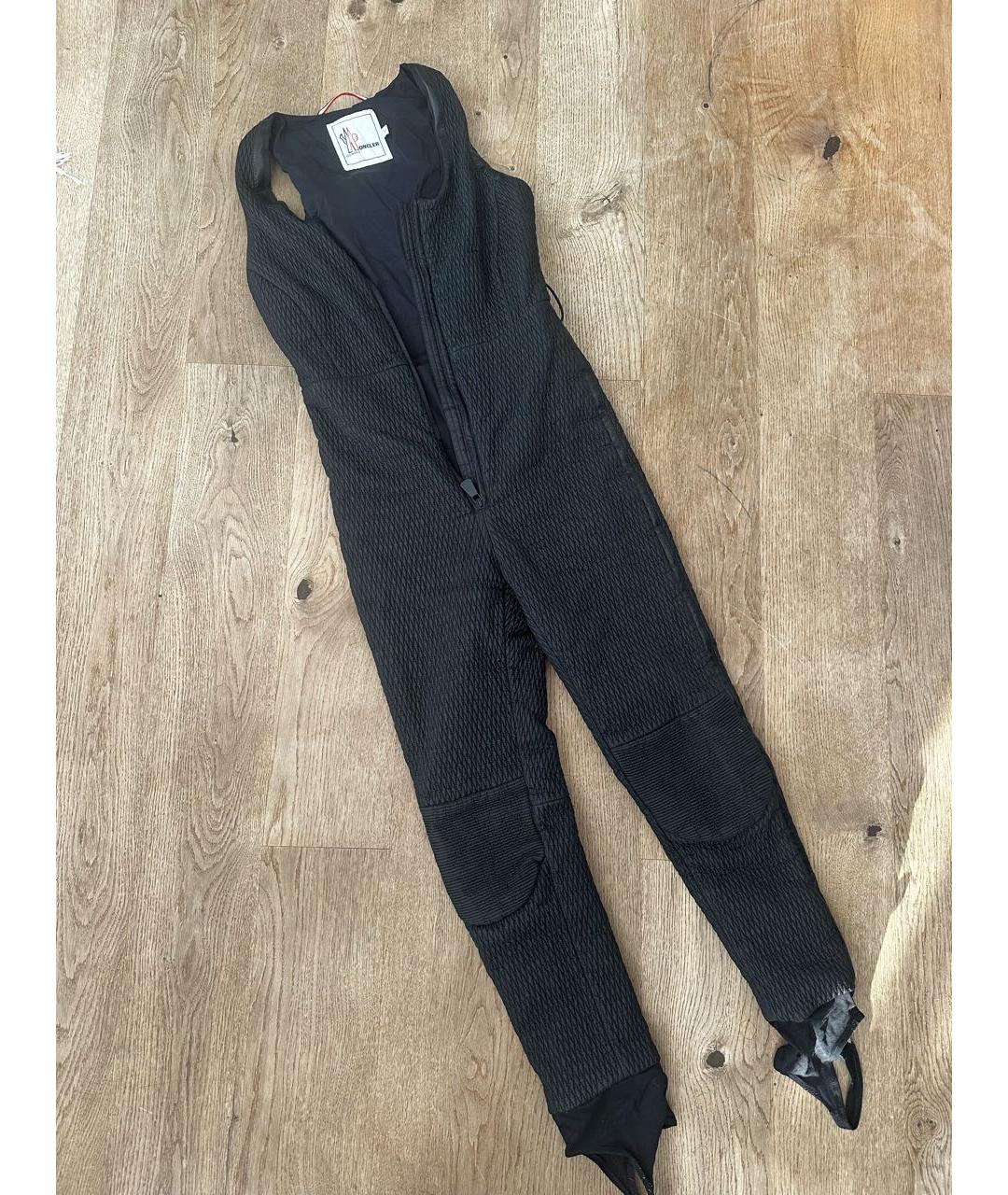 MONCLER GRENOBLE Черные спортивные брюки и шорты, фото 8