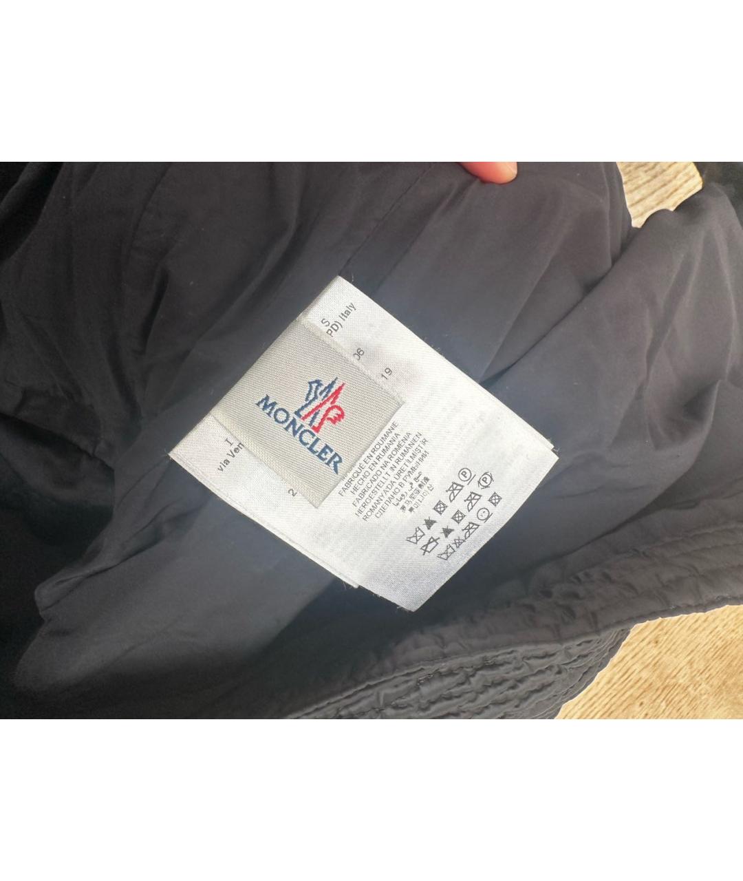 MONCLER GRENOBLE Черные спортивные брюки и шорты, фото 4