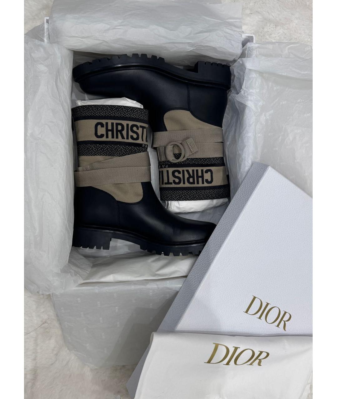 CHRISTIAN DIOR Мульти полусапоги, фото 3