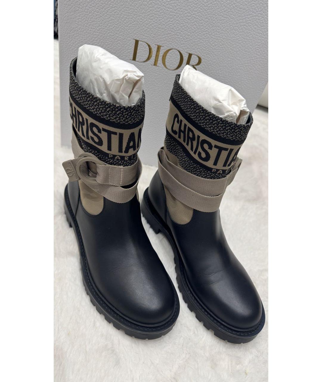 CHRISTIAN DIOR Мульти полусапоги, фото 4