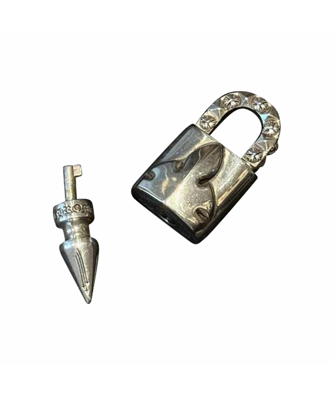 CHROME HEARTS Серебрянный брелок, фото 1