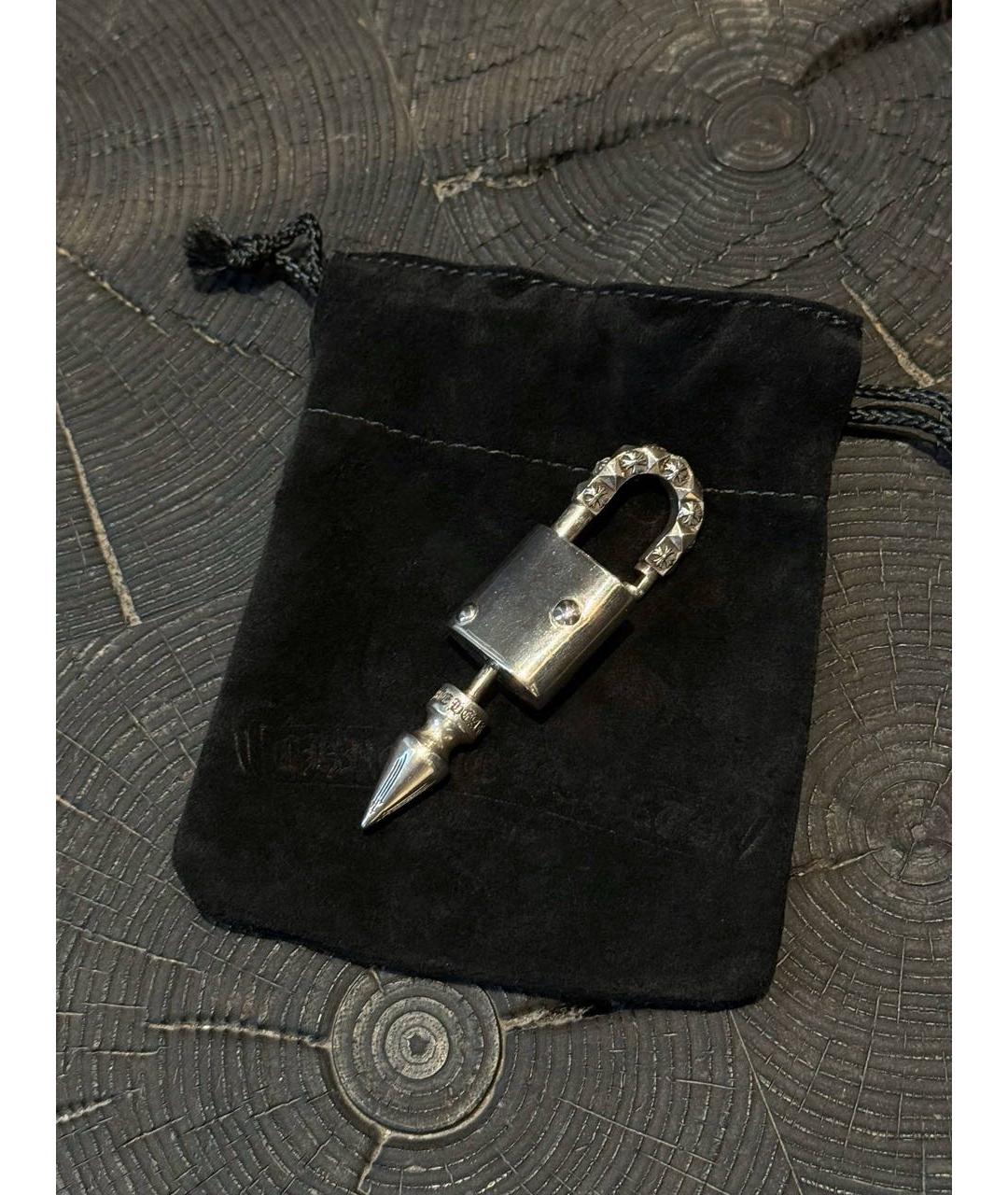 CHROME HEARTS Серебрянный брелок, фото 2