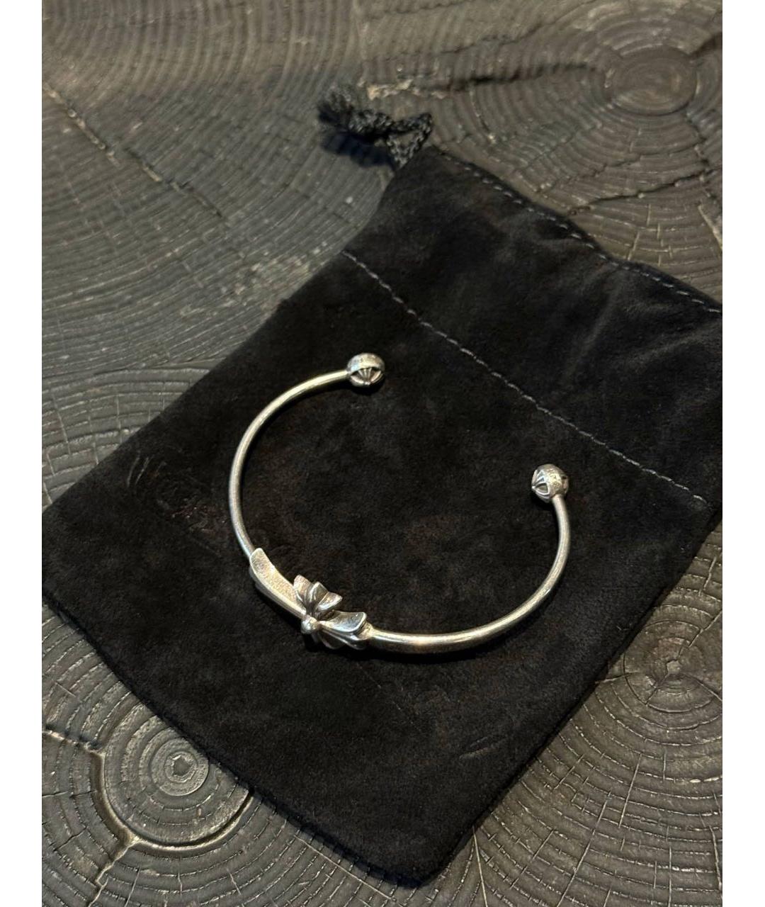 CHROME HEARTS Серебрянный серебряный браслет, фото 4