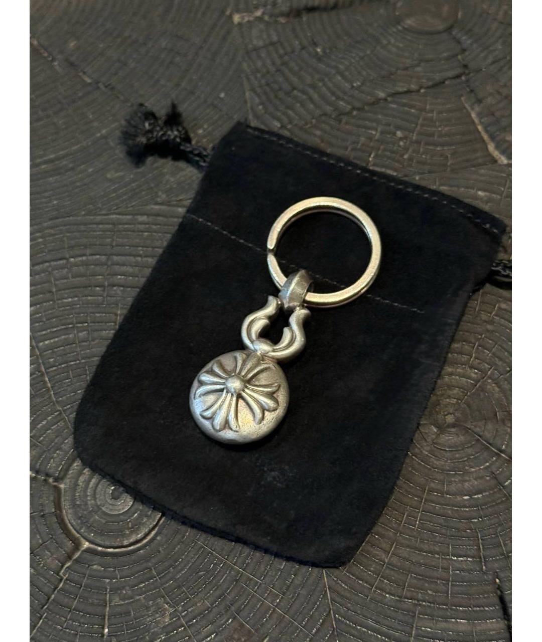 CHROME HEARTS Серебрянный брелок, фото 3